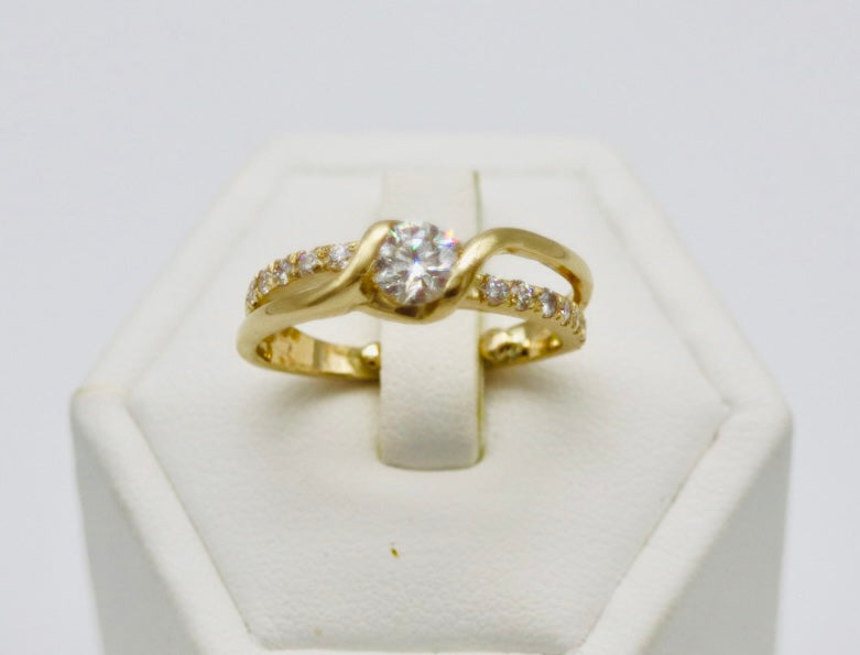 BAGUE DIAMANT BYPASS