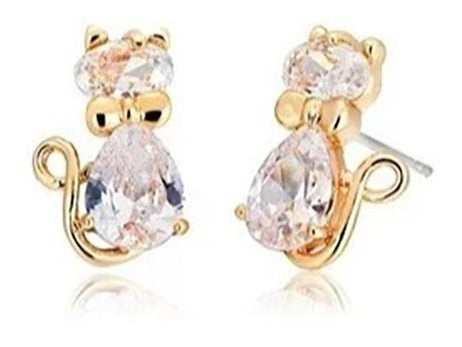 Boucle d'oreille Chat