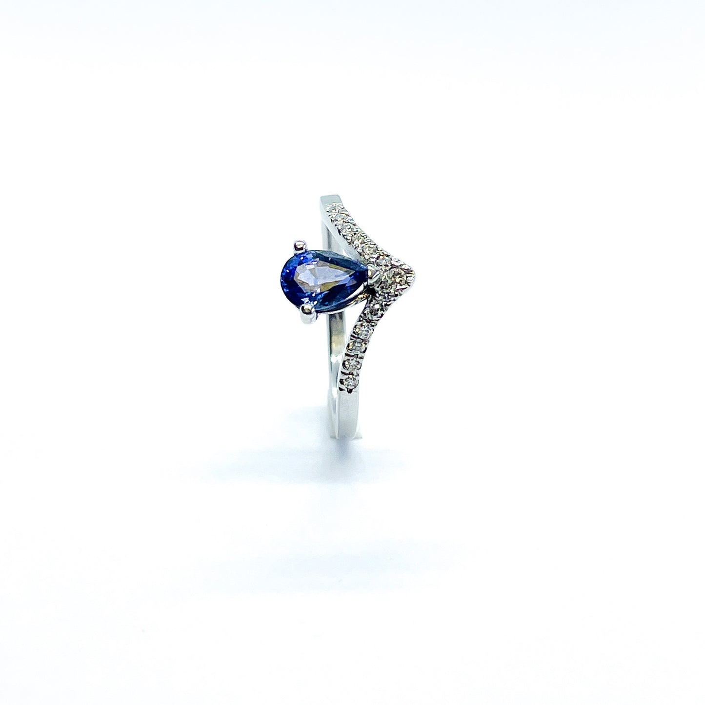 Bague 14k Tanzanite et Diamants