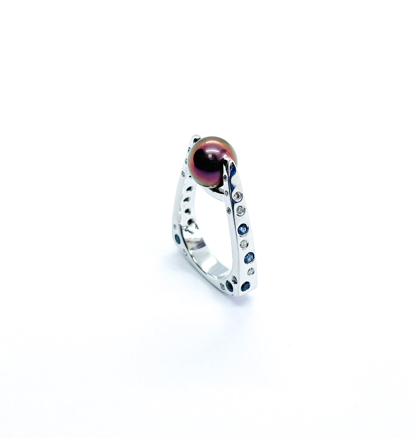Bague Perle Irradiated