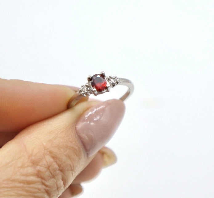 Bague Grenat
