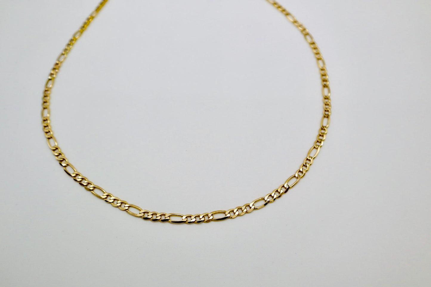 CHAINE FIGARO SOLIDE 14k