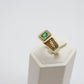 BAGUE HOMME VERTE EMERAUDE