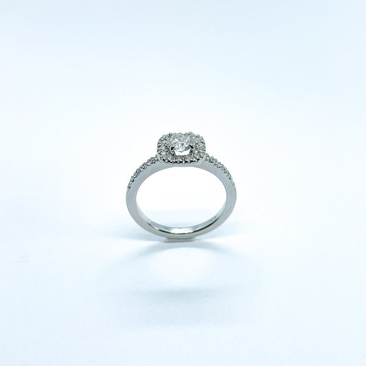 Magnetology Bague en diamant moissanite magnétique en zircon pour femme, Métal Magnetology Bague en diamant moissanite magnétique en zircon pour femme, Métal